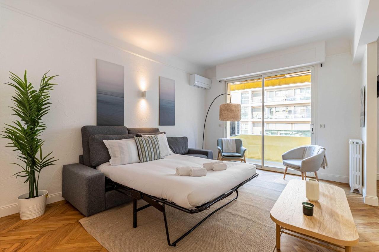 Renovated Apartment 80M2 6P 2Br - Cannes Palm Beach 外观 照片
