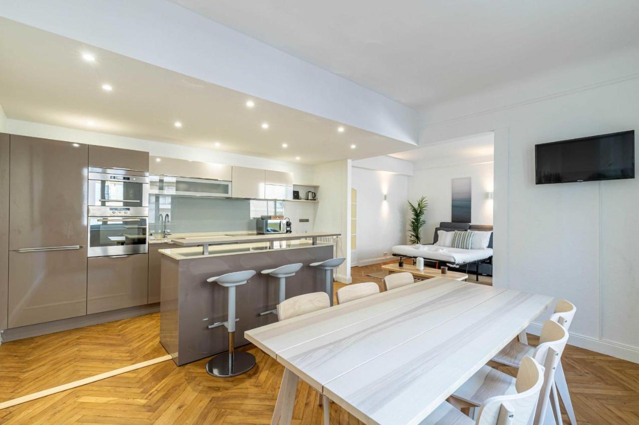 Renovated Apartment 80M2 6P 2Br - Cannes Palm Beach 外观 照片