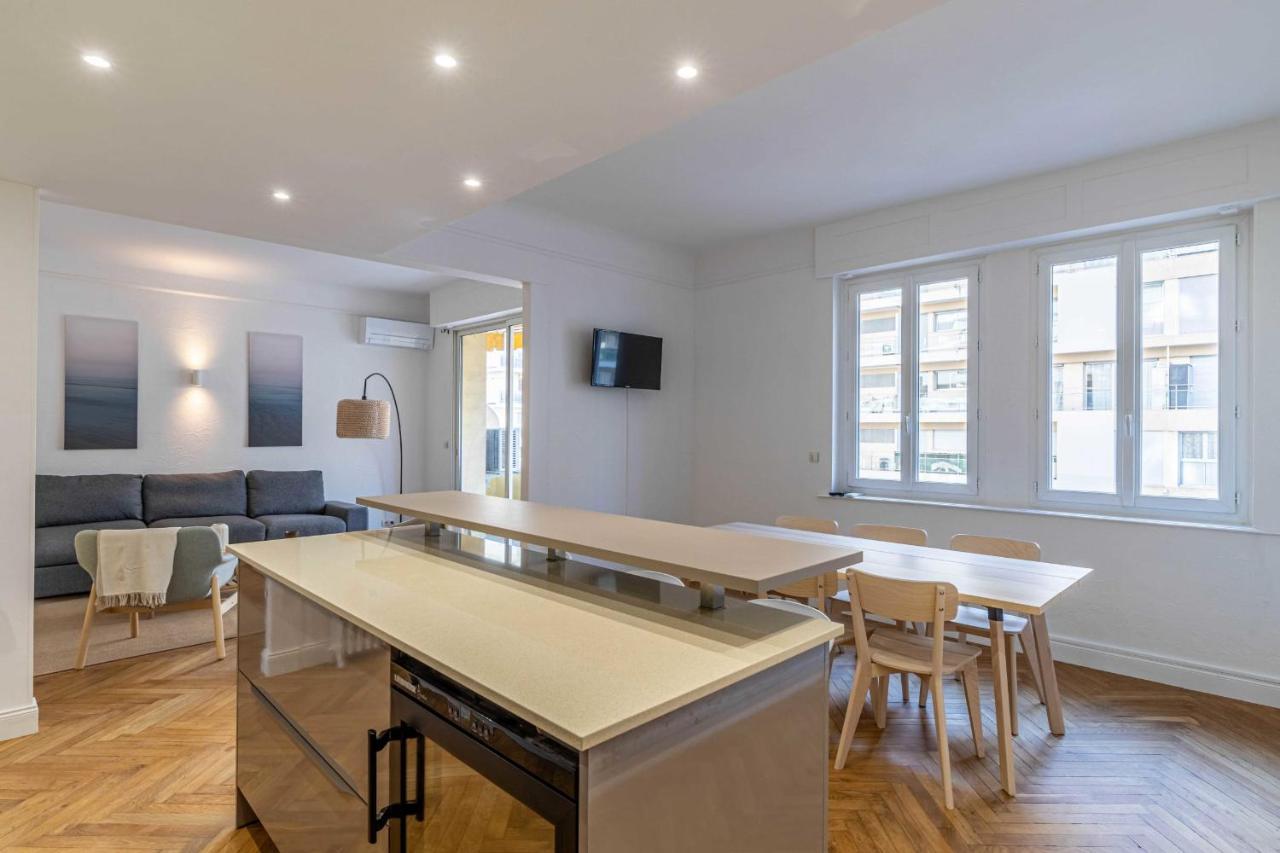 Renovated Apartment 80M2 6P 2Br - Cannes Palm Beach 外观 照片
